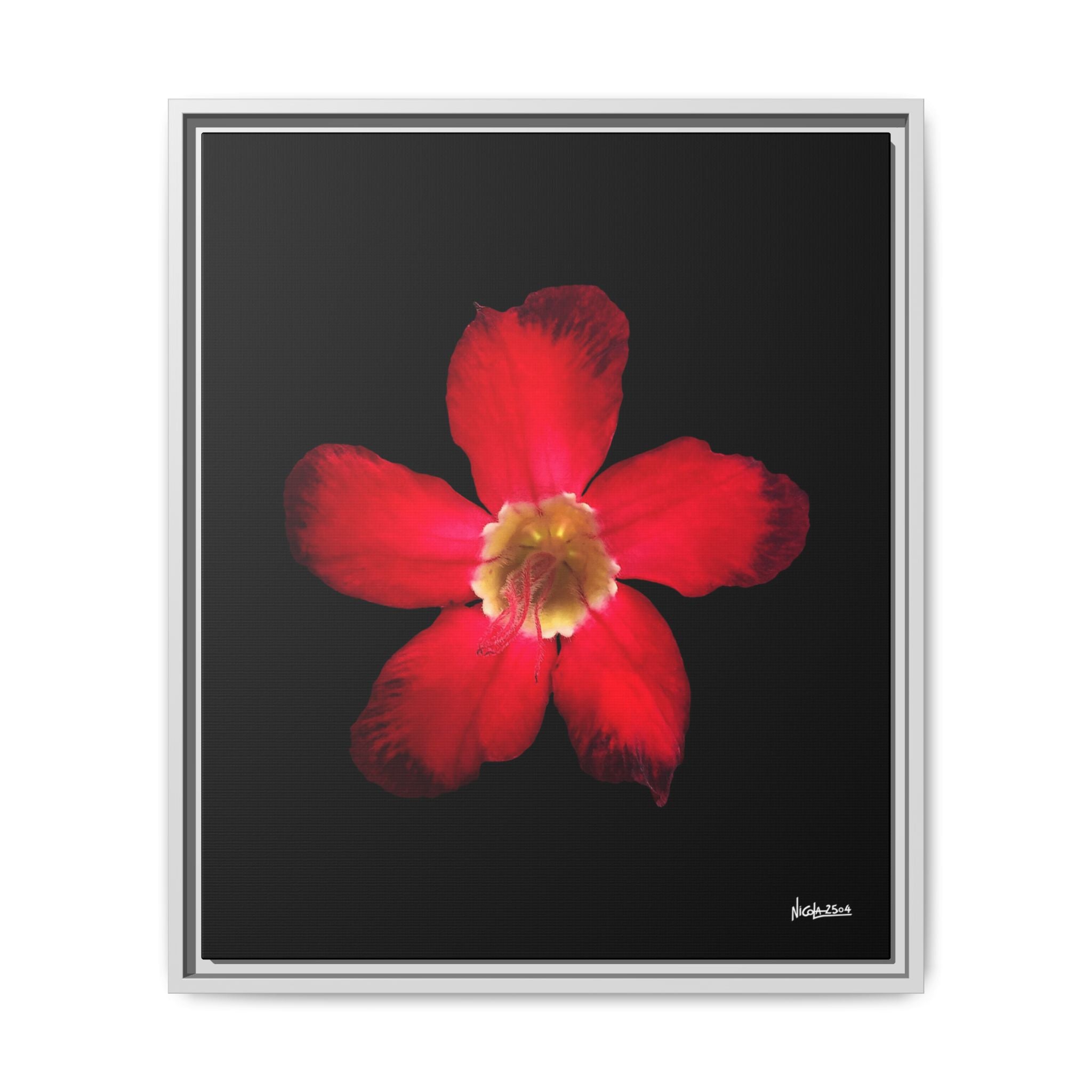 Passion in Bloom Framed - 20X24