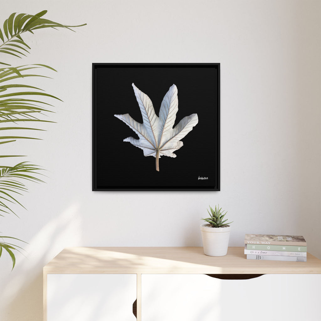 Ivory Solitude Framed - 24X24