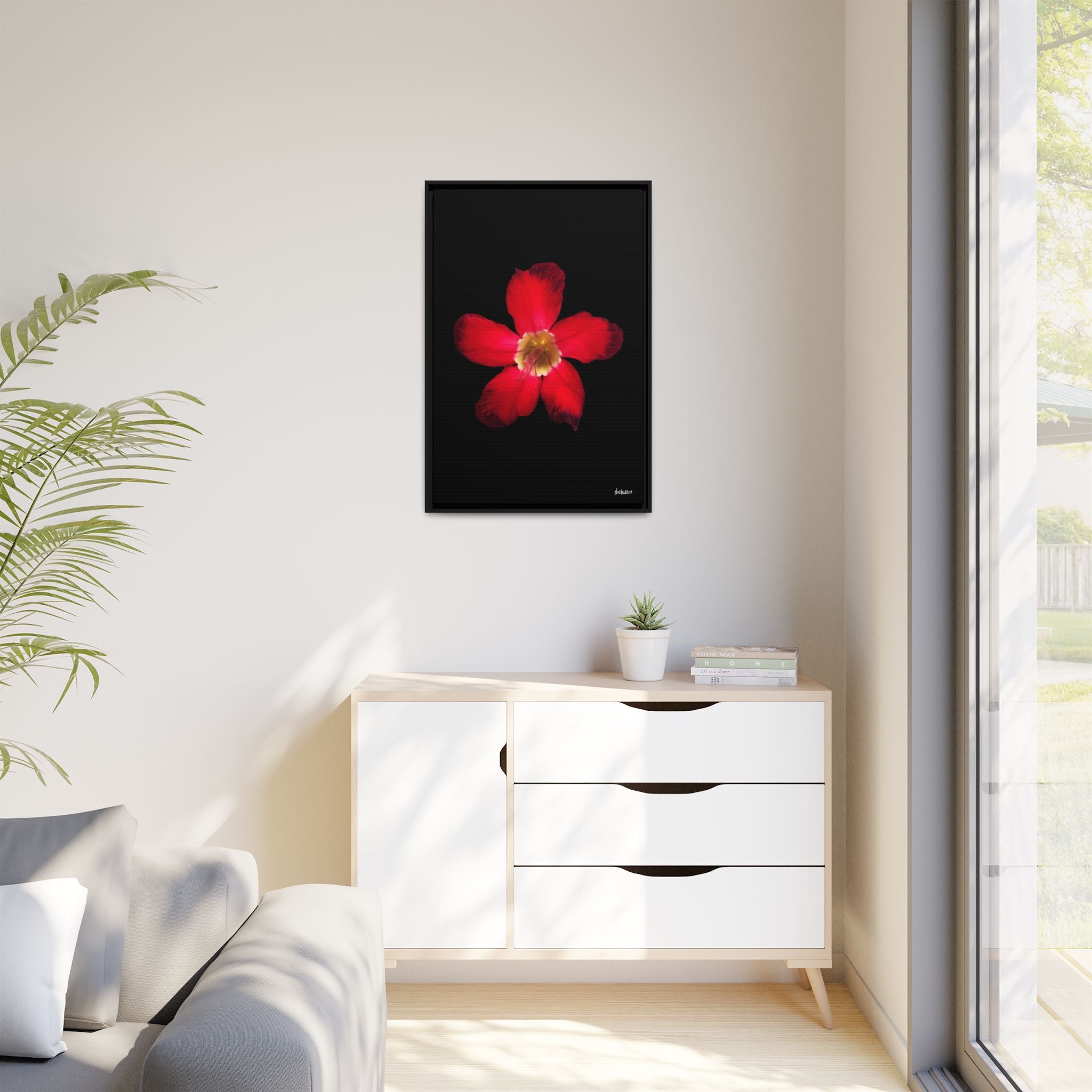 Passion in Bloom Framed - 24X36