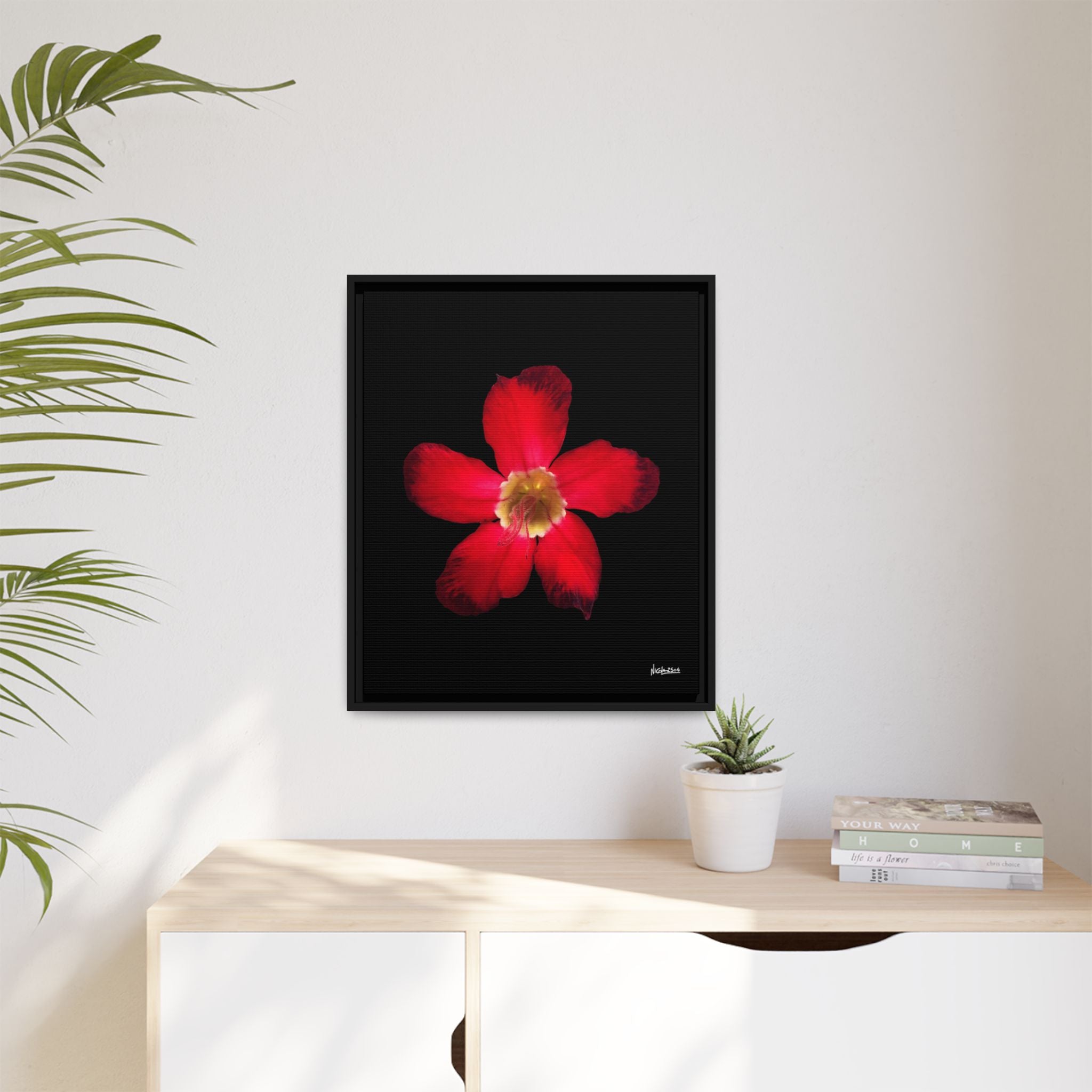 Passion in Bloom Framed - 20X24
