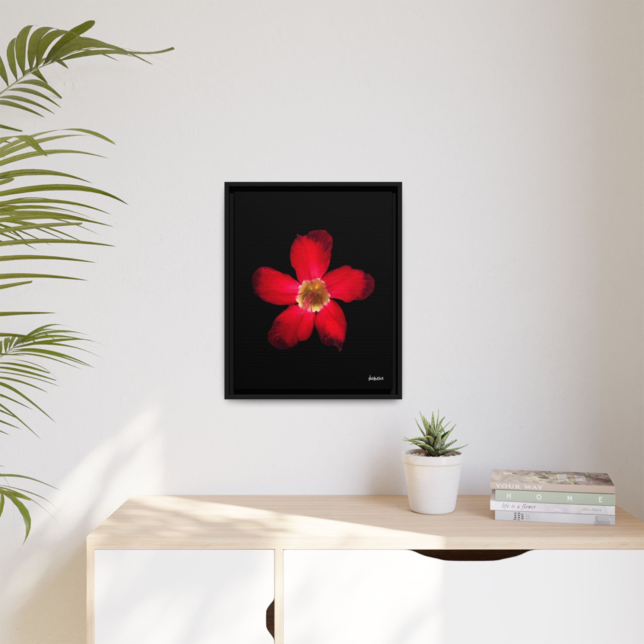 Passion in Bloom Framed - 16X20