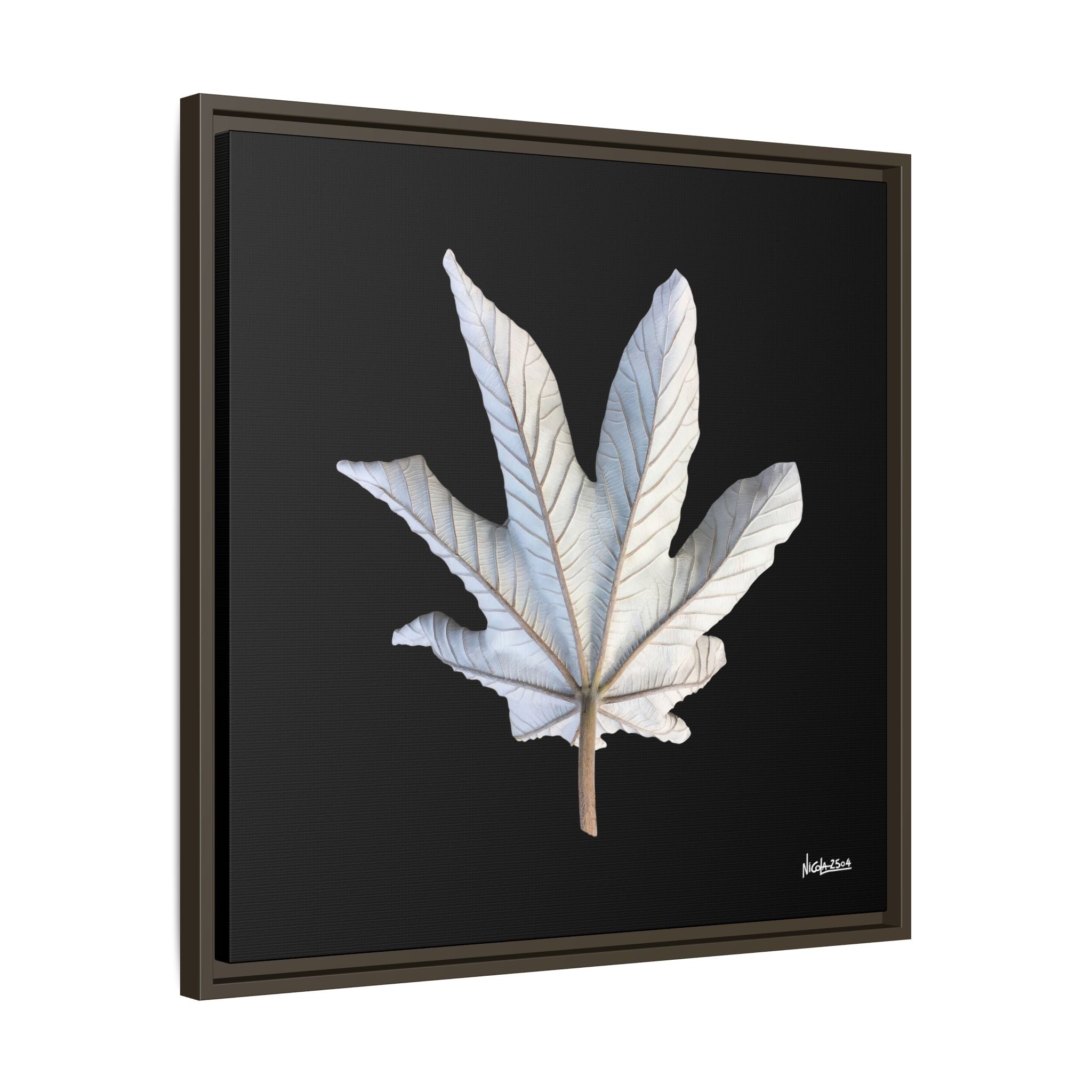 Ivory Solitude Framed - 24X24