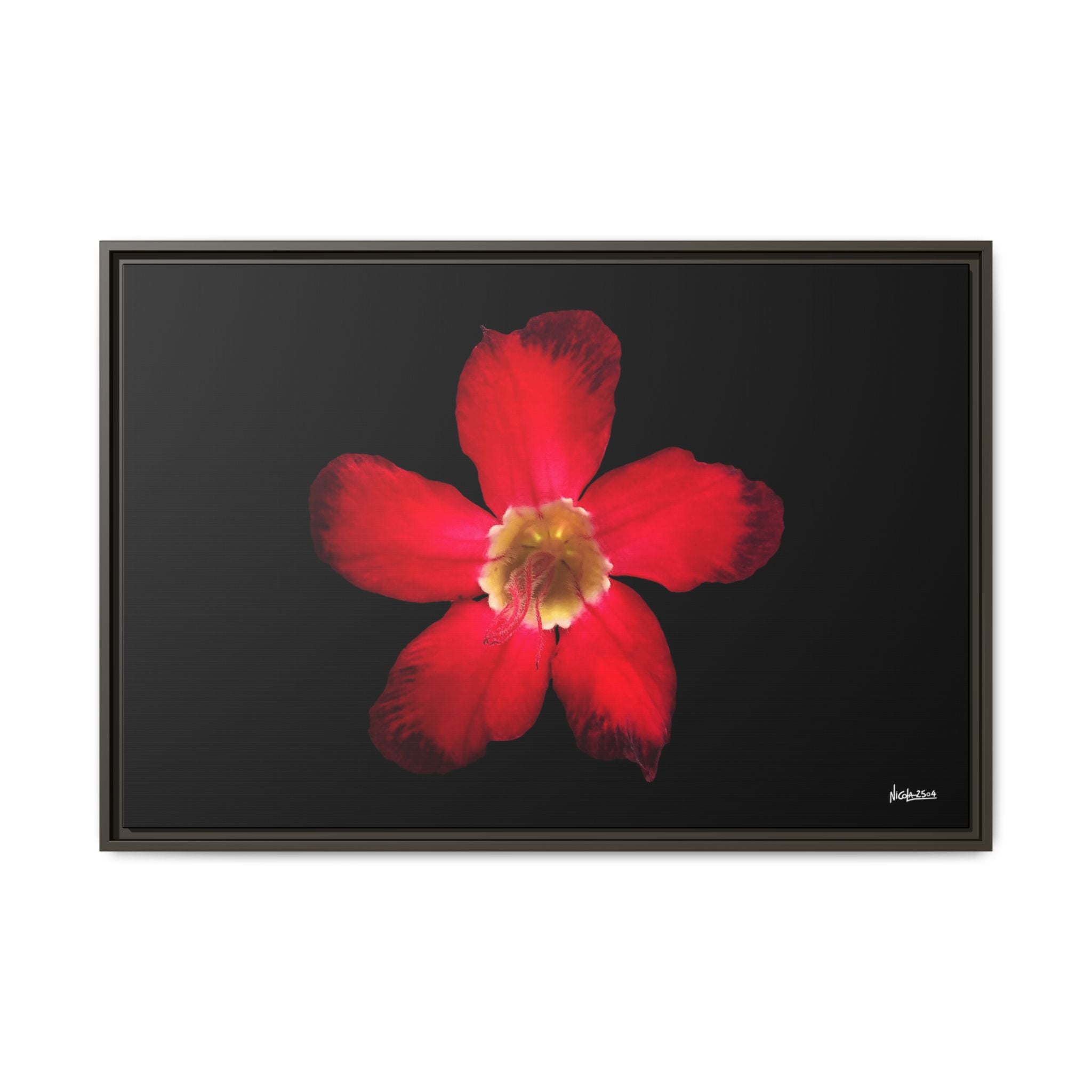 Passion in Bloom Framed - 36X24