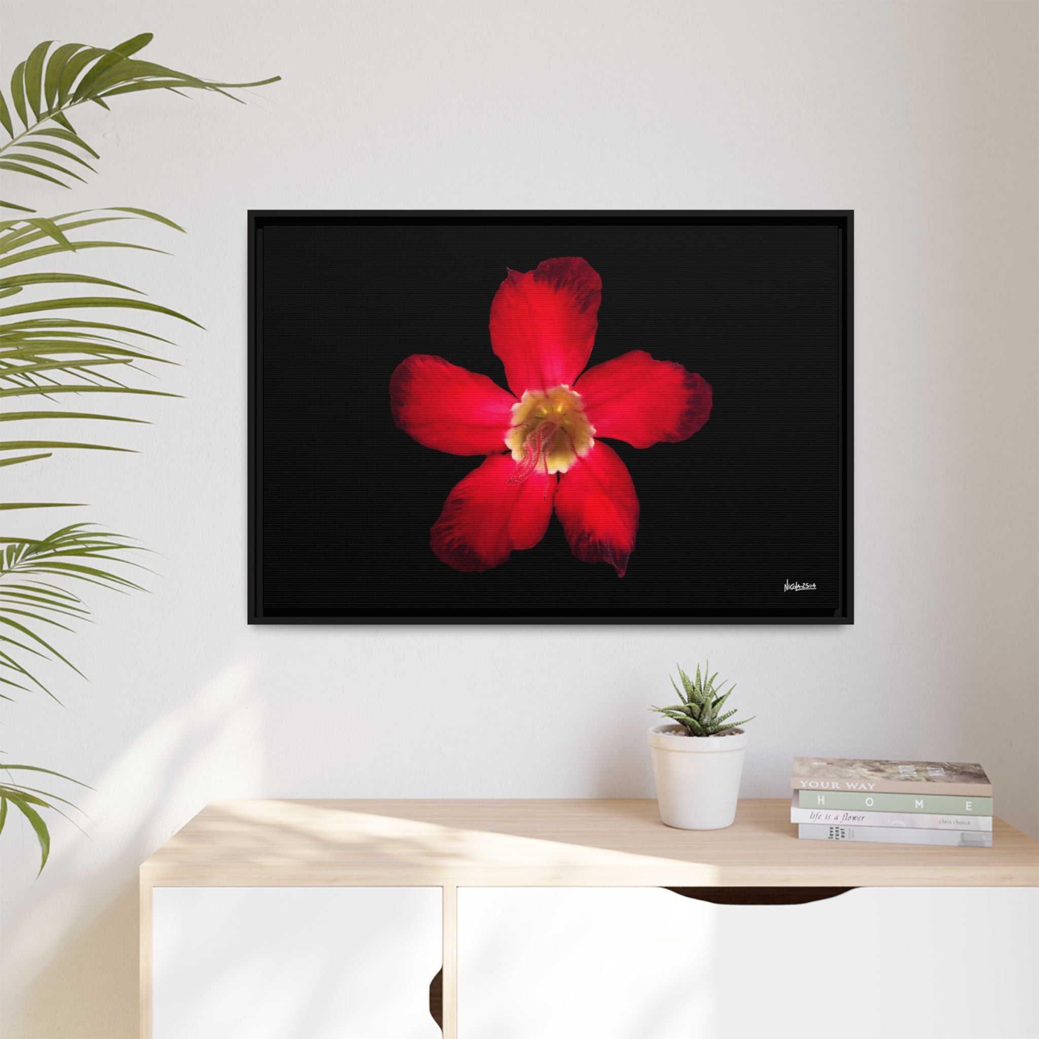 Passion in Bloom Framed - 36X24