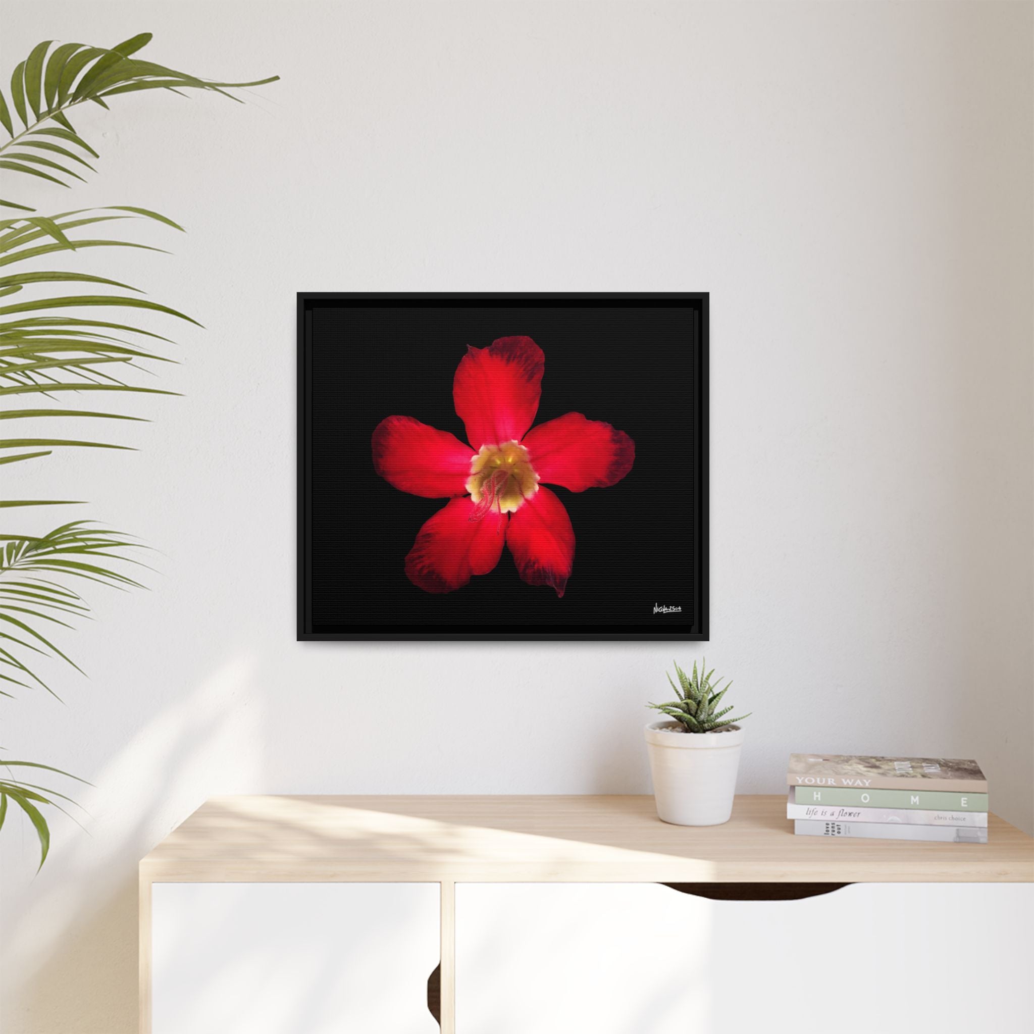Passion in Bloom Framed - 24X20