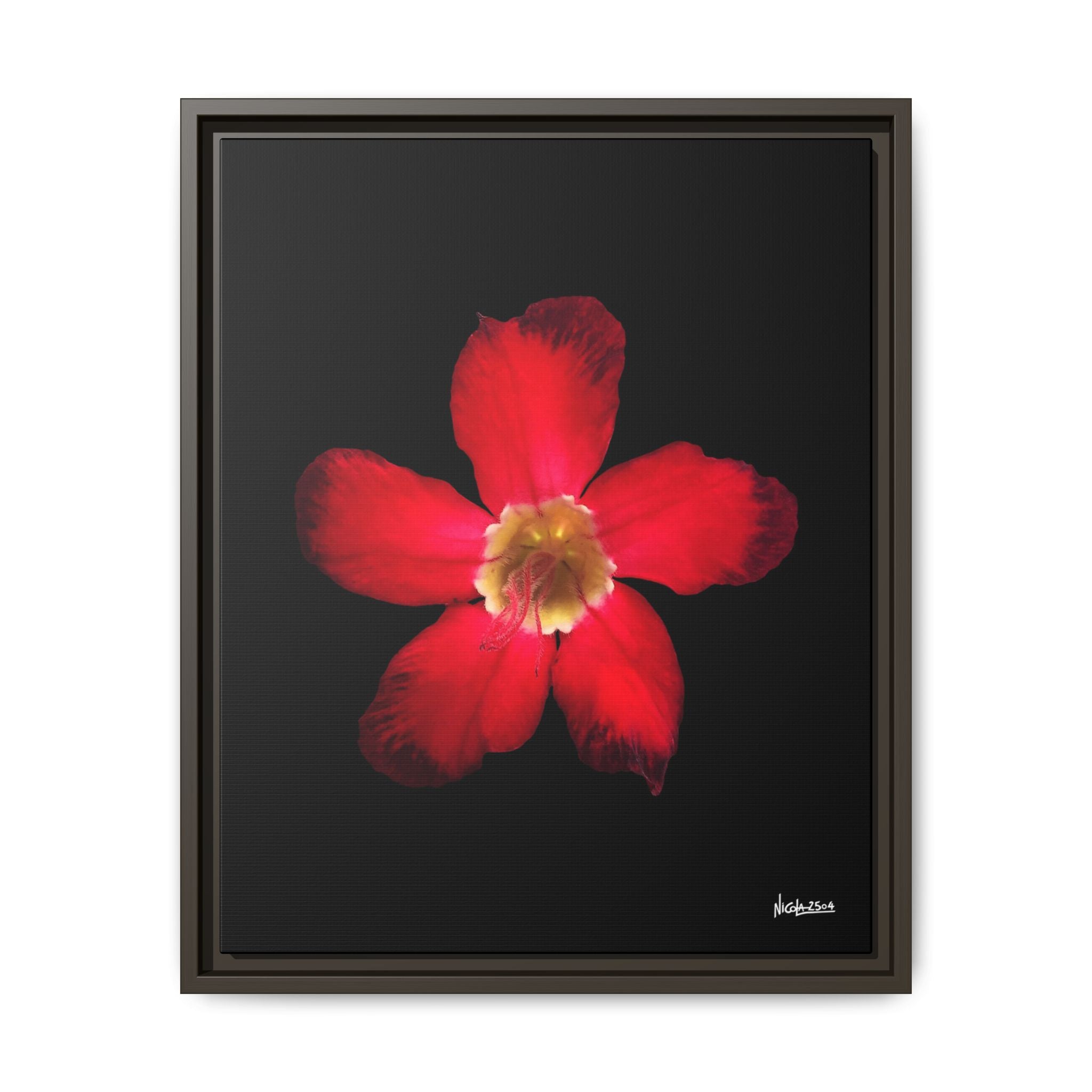 Passion in Bloom Framed - 16X20