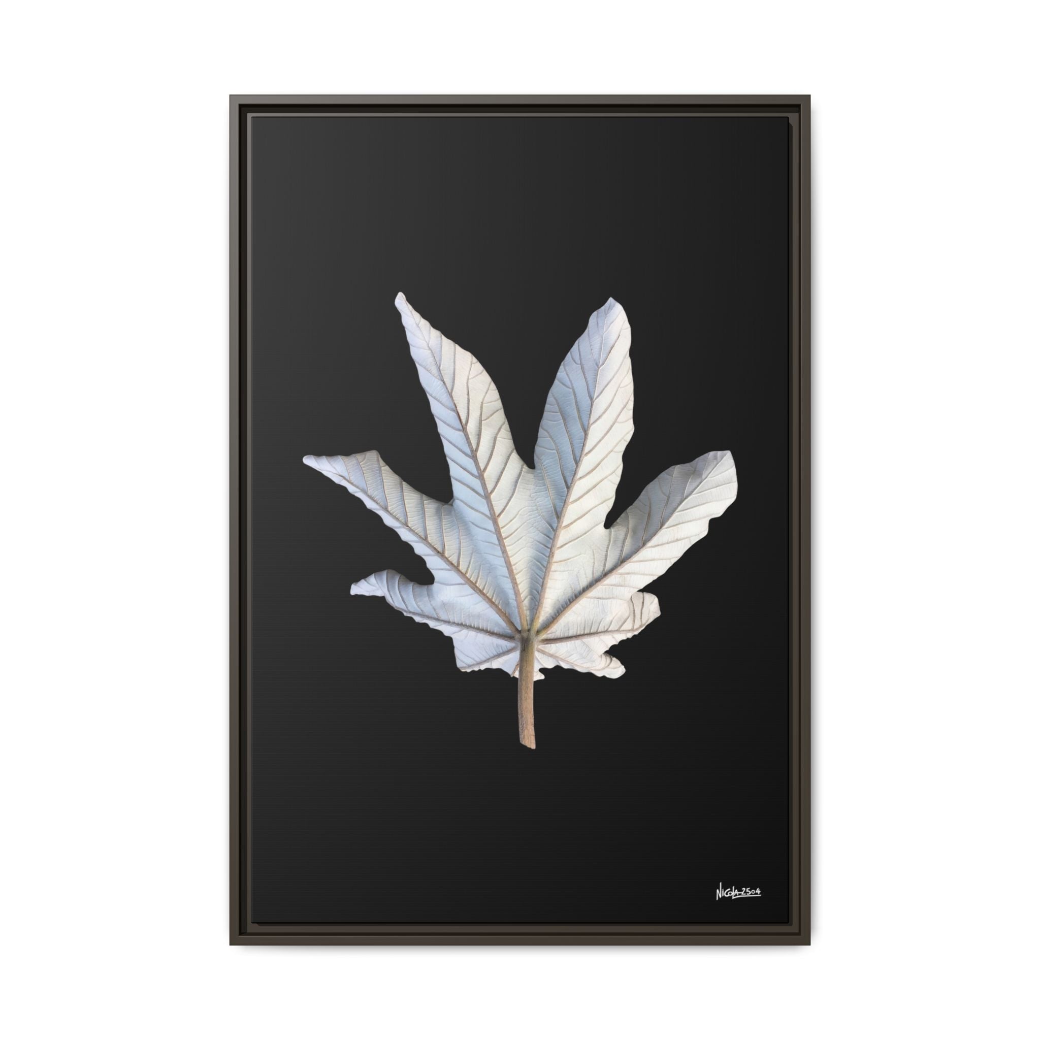 Ivory Solitude Framed - 24X36