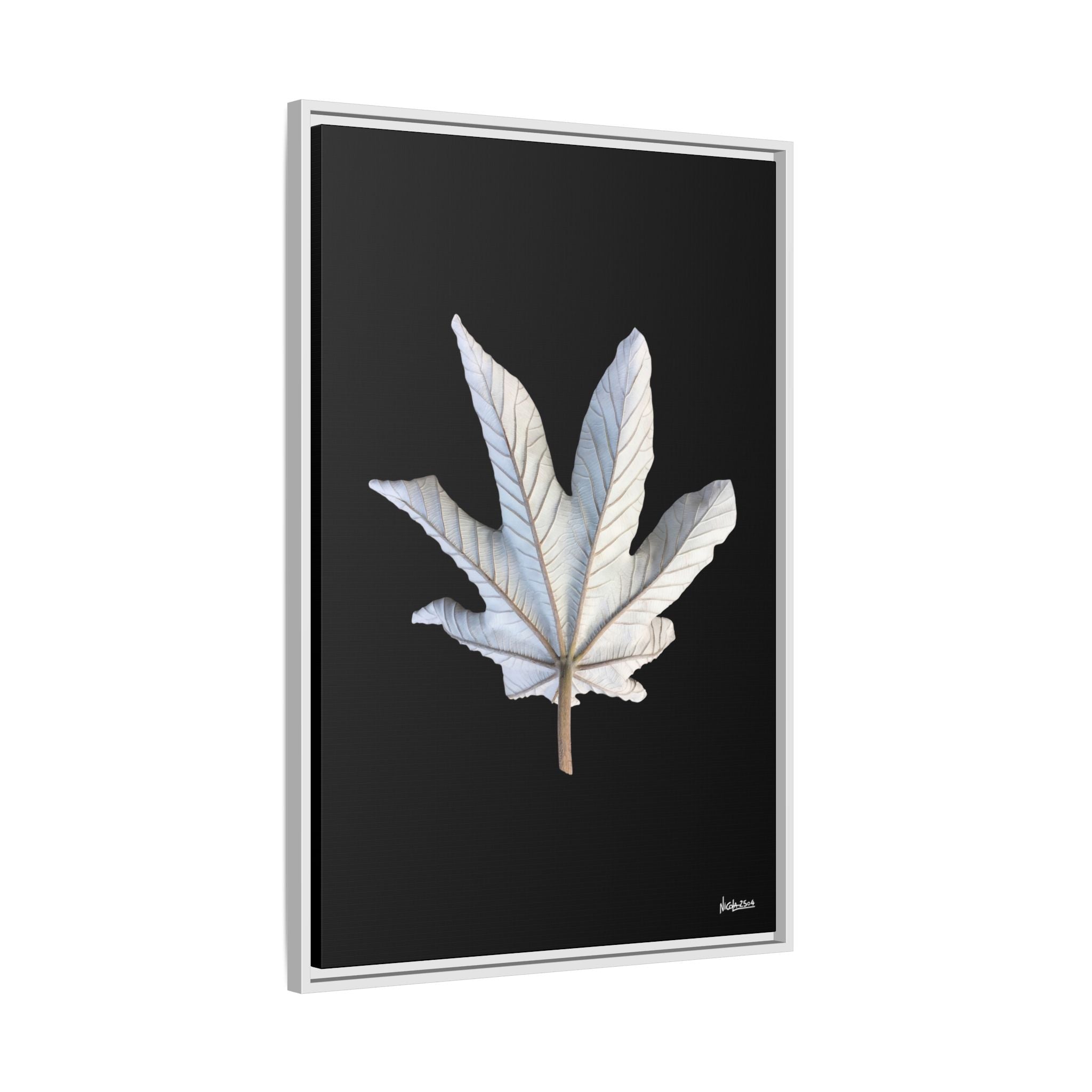 Ivory Solitude Framed - 24X36