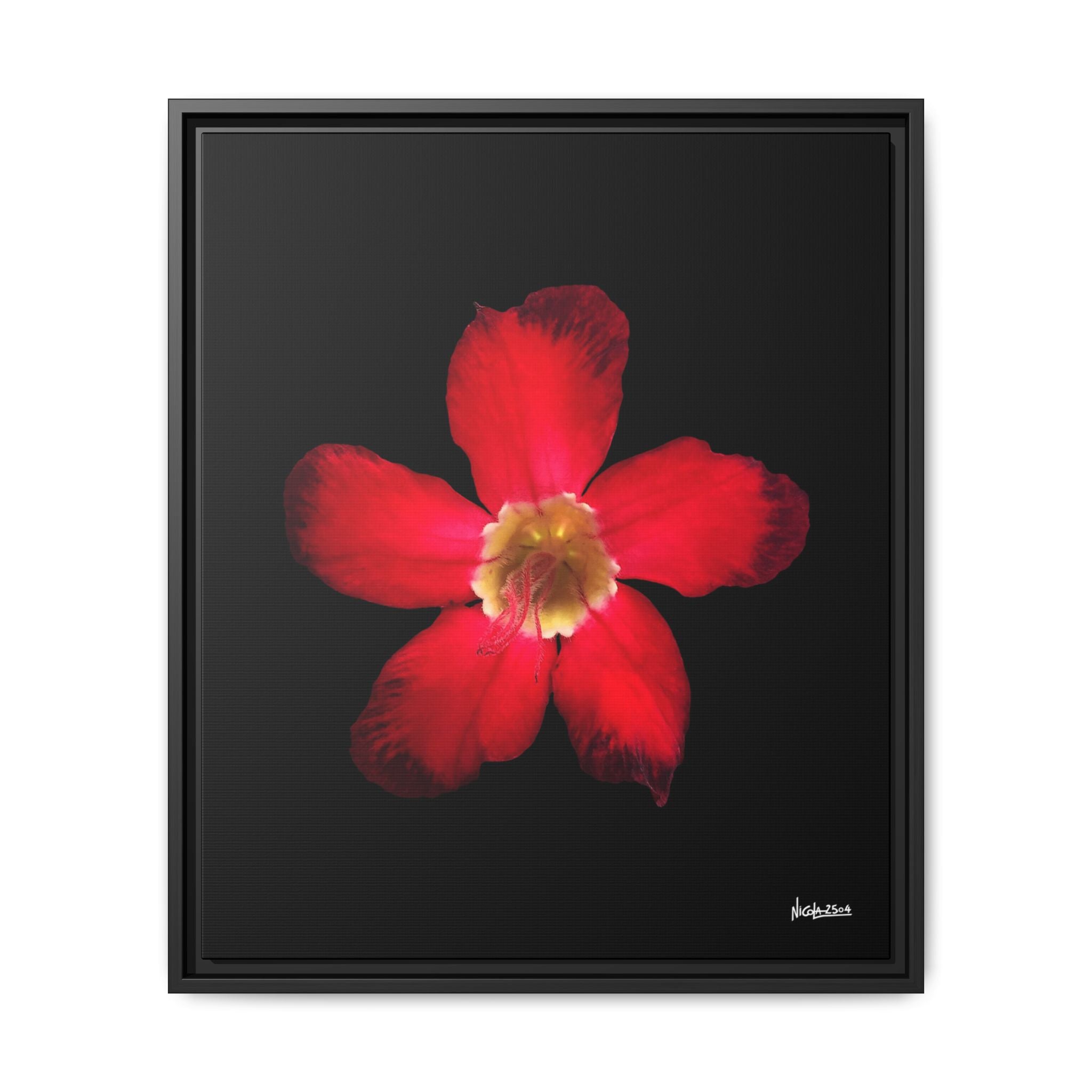Passion in Bloom Framed - 20X24