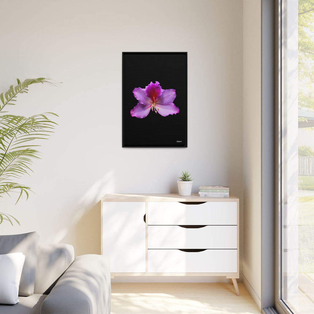Listening Petals Framed - 24X36