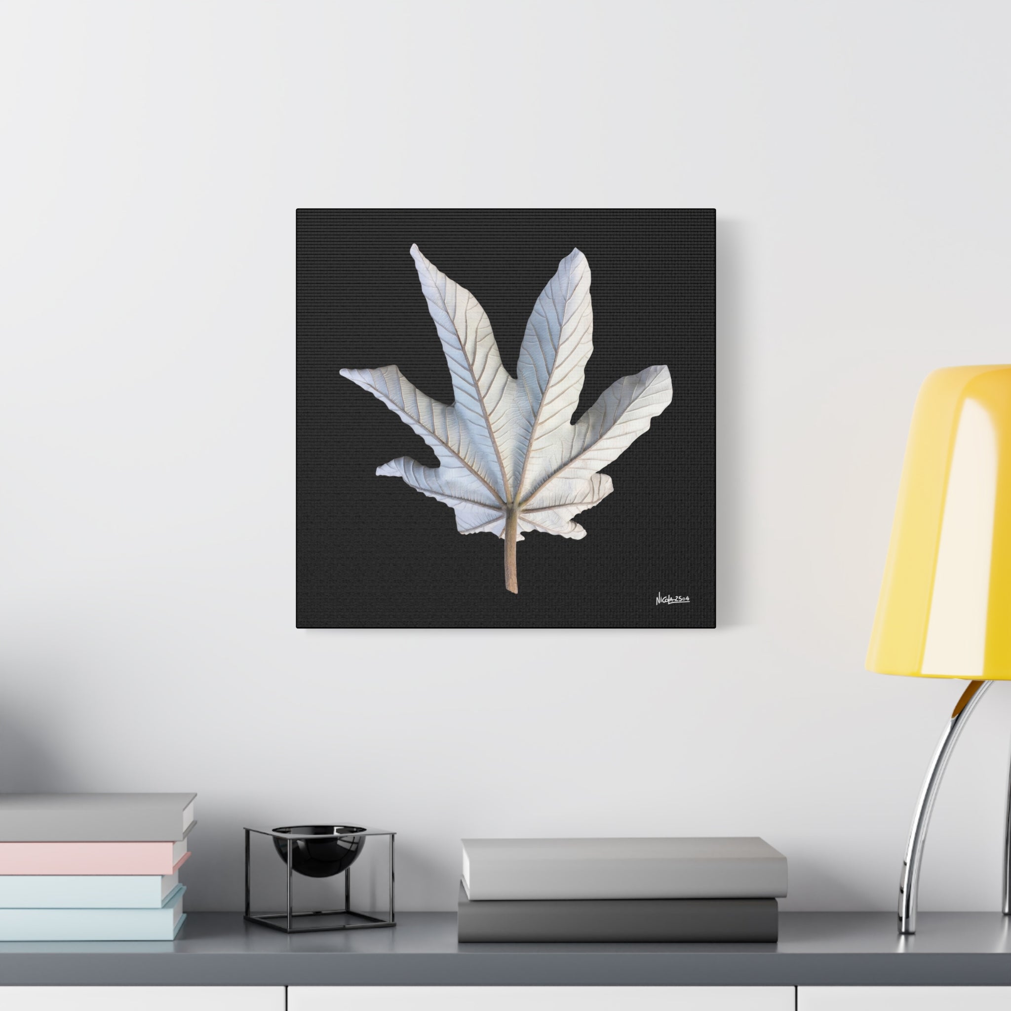 Ivory Solitude - 16X16