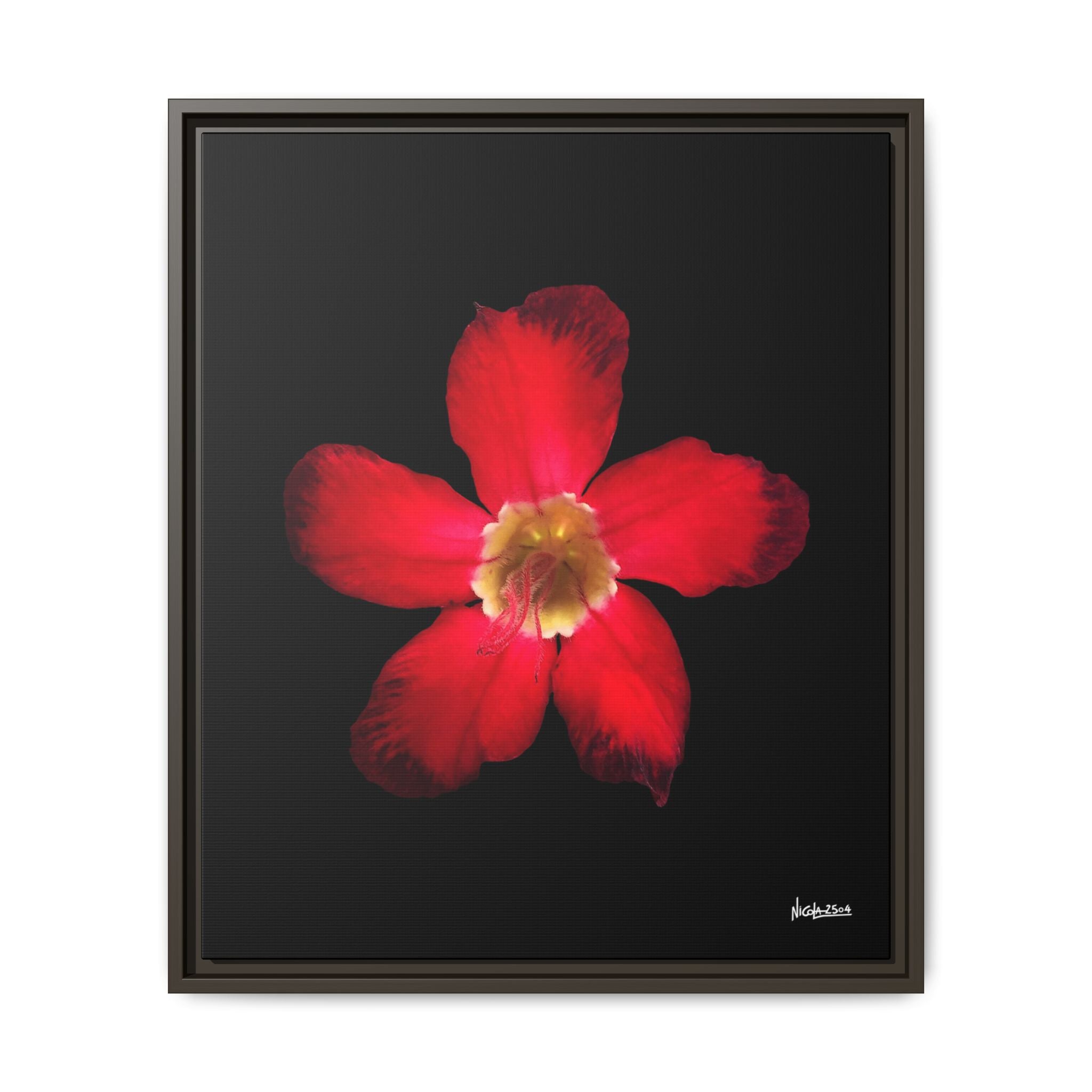Passion in Bloom Framed - 20X24