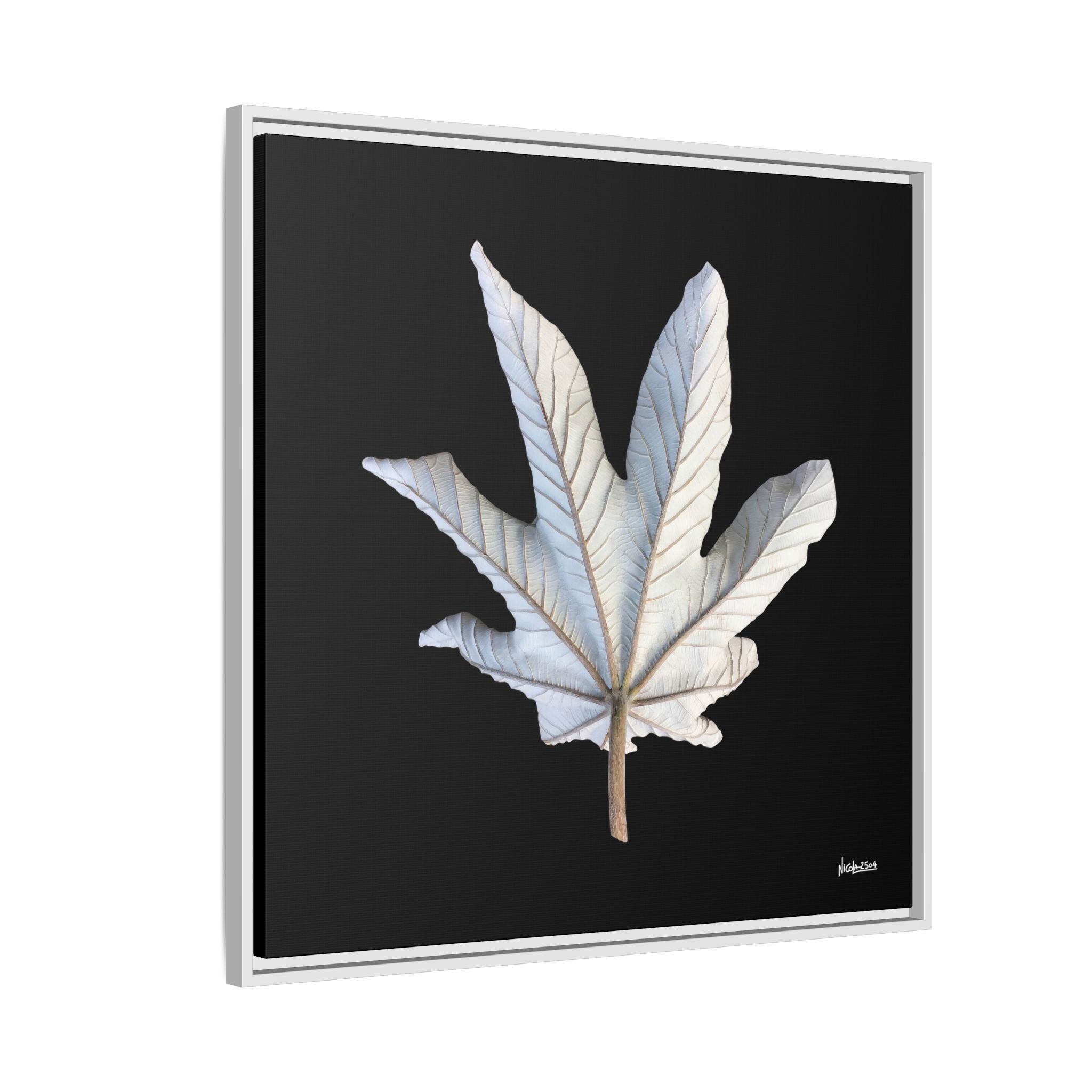 Ivory Solitude Framed - 30X30