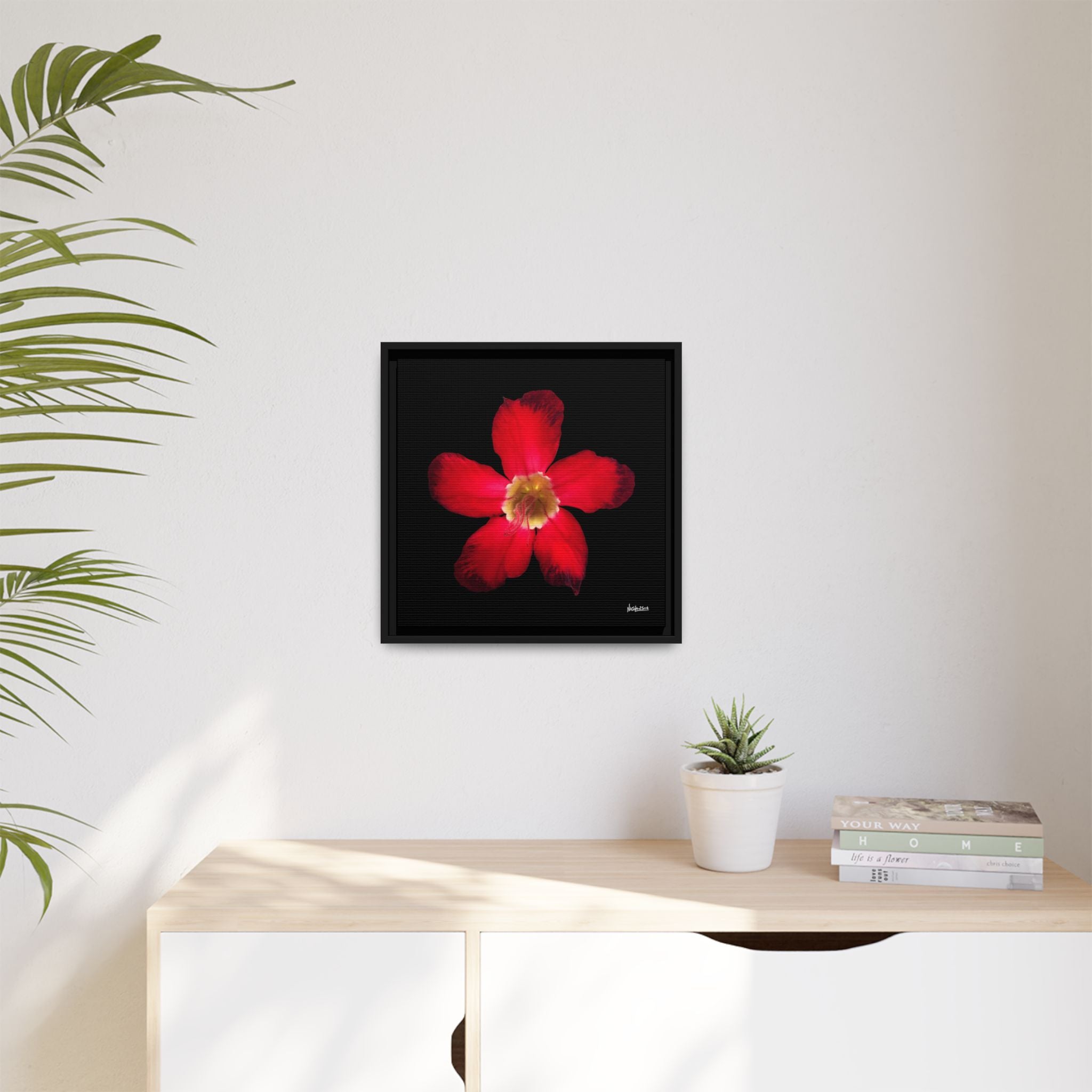 Passion in Bloom Framed - 16X16