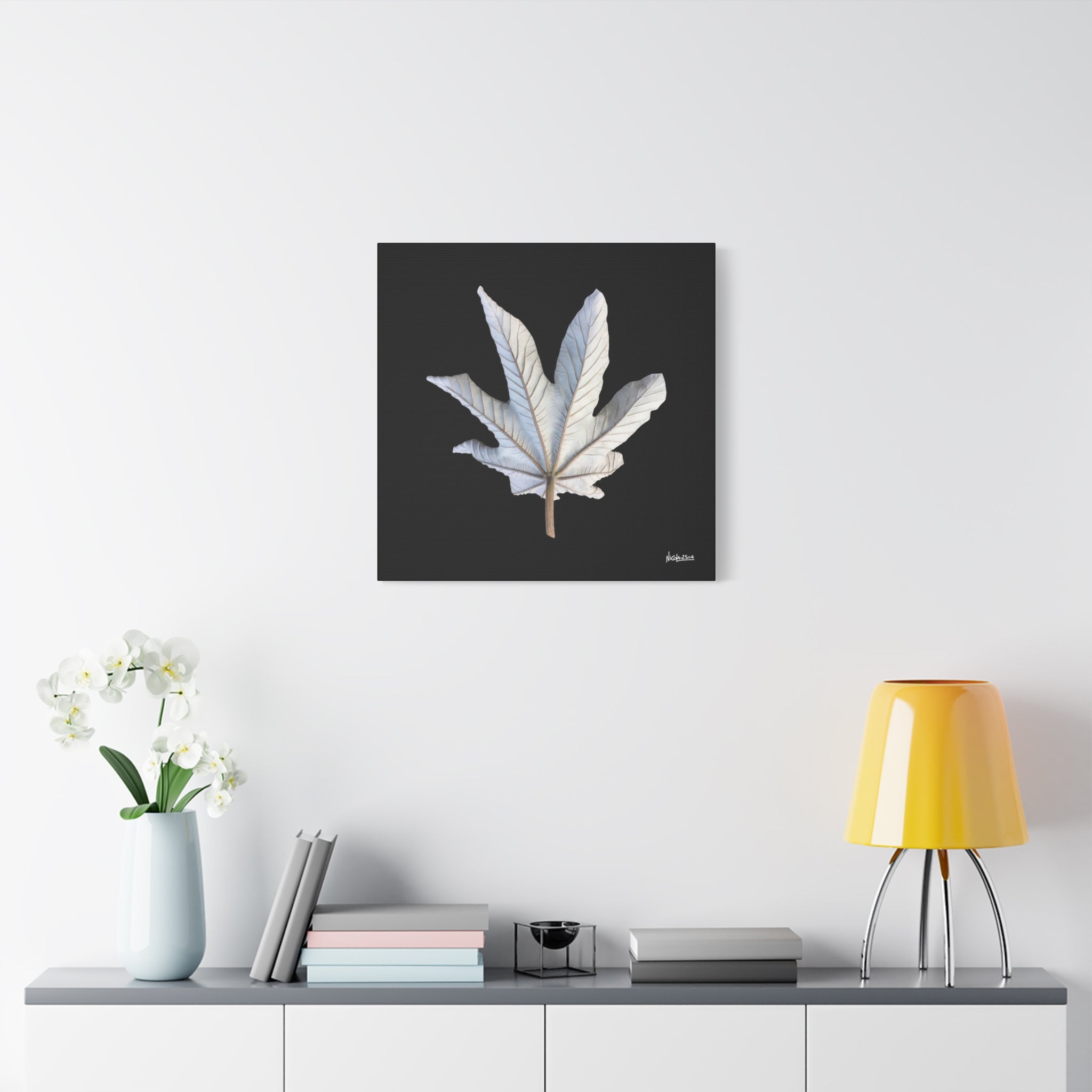 Ivory Solitude - 24X24
