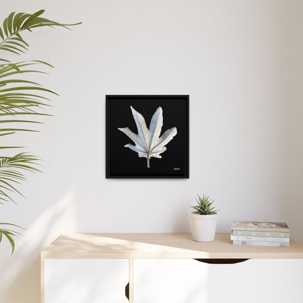 Ivory Solitude Framed - 16X16