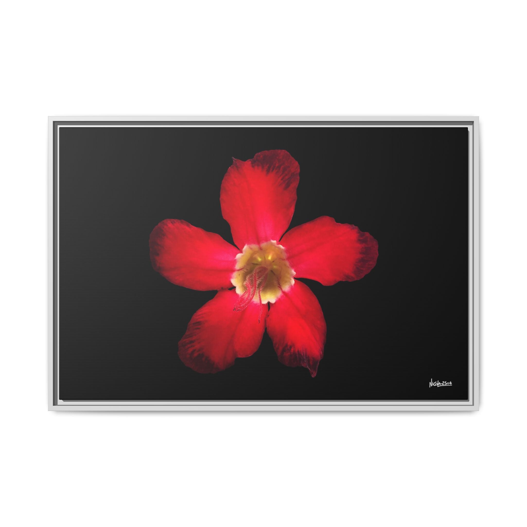 Passion in Bloom Framed - 36X24